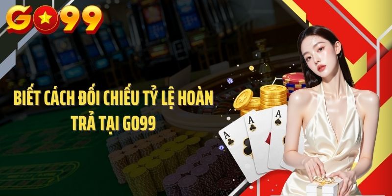 Biết cách đối chiếu tỷ lệ hoàn trả tại GO99