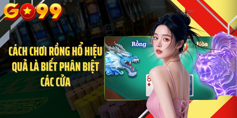 Cách chơi Rồng Hổ hiệu quả là biết phân biệt các cửa
